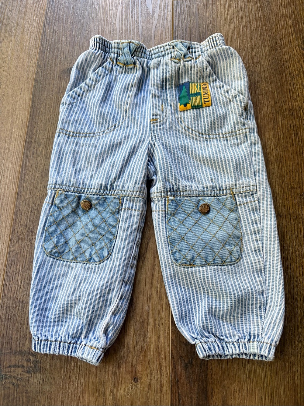 Vintage Boys Striped Jeans